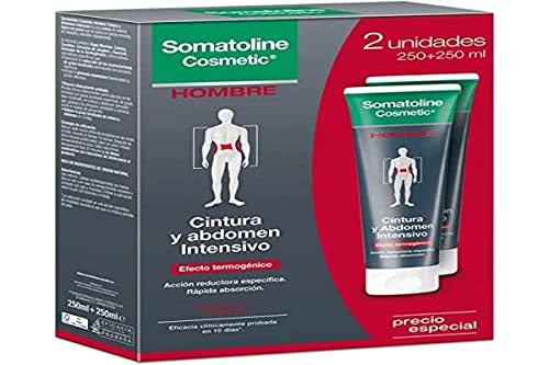 Hombre Cintura & Abdomen Reductor Intensivo Lote 2 X 250 Ml