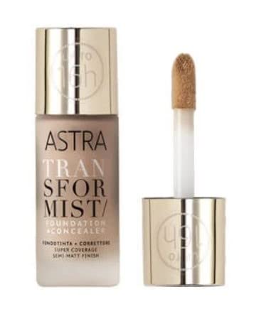 Astra Transformist Fondotinta+Correttore Colore 01C - Swan, 1 Pezzo