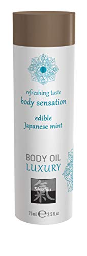 Shiatsu Aceite Corporal De Lujo Comestible - Menta Japonesa - 100 Gr