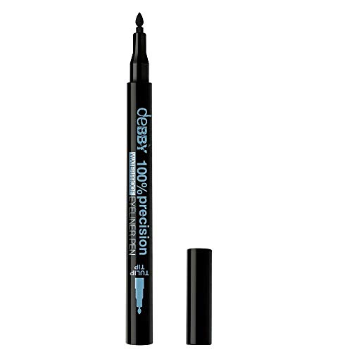 Debby Eyeliner Pen 100% Precision Tulip Tip Waterproof
