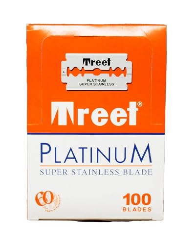 100 Lamette Da Barba Treet Platinum