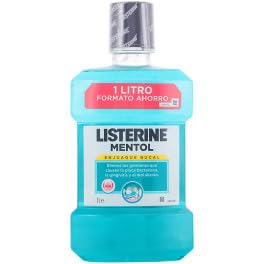 Listerine Collutorio, Mentol Enjuague Bucal, 1000 Ml