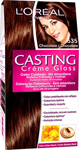 Loreal Paris Casting Creme Gloss Baño De Color 535 Chocolate