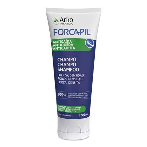 Arkopharma Forcapil Anticaduta - Shampoo Contro La Caduta Precoce Dei Capelli - Previene La Caduta Di Capelli E Li Rinforza - Con Lindera E Miglio - 1