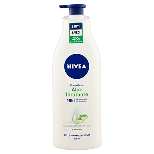 Nivea Crema Corpo Aloe Idratante Pump - 50Ml