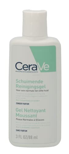 Cerave C-C2-011-88 Limpiador Corporal Y Facial Con 3 Ceramidas Esenciales, 88 Ml