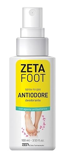 Zeta Farmaceutici Zetafoot - Spray Anti-Odore Deodorante, 100Ml