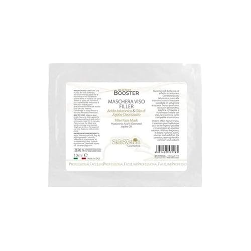 3 Skin System Booster Filler Maschera Viso Acido Ialuronico