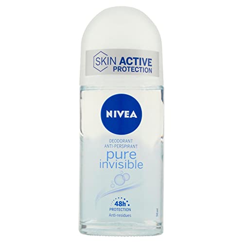 Nivea Deodorante Roll On Pure Invisible, 50Ml