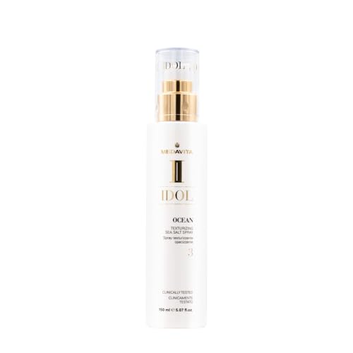 Medavita Idol Texture Ocean Texturizing Sea Salt Spray 150Ml - Spray Texturizzante Opacizzante