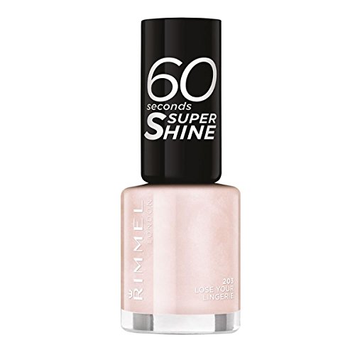 Rimmel London 60 Seconds Super Shine Smalti Lose Your Lingerie 203 - 8 Ml