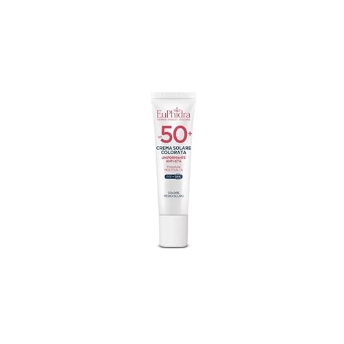 Euphidra Crema Solare Viso Colorata Spf 50+ Anti-Età