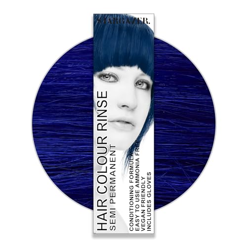 Stargazer Uv - Tintura Semipermanente Per Capelli, 70 Ml, Blu Scuro