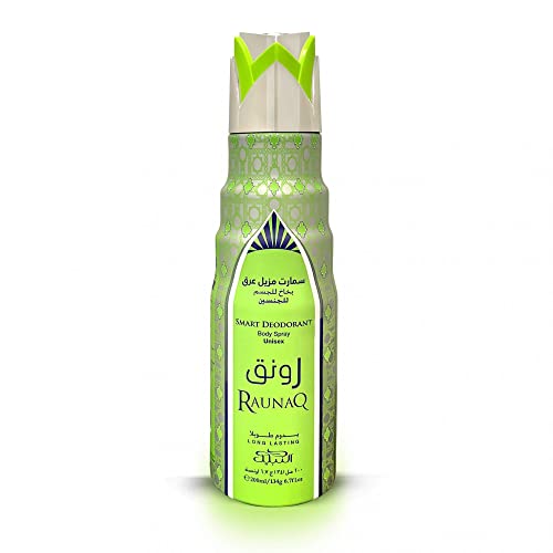 Nabeel, Raunaq Deodorant 200Ml, Nebulizzatore, Frutta