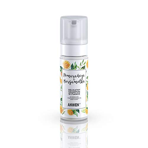 Anwen_Szampon W Piance Do Normalnej I Przet³Uszczaj¹Cej Siê Skóry G³Owy Pomarañcza & Bergamotka 170 Ml