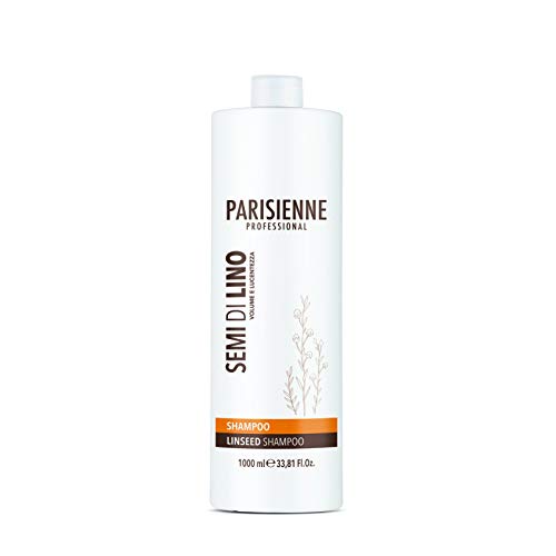 Parisienne Shampoo Semi Di Lino Volume E Lucentezza 1Lt | Uso Professionale