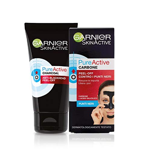 Garnier Maschera Peel - Off Punti Neri E Zona T, 80G