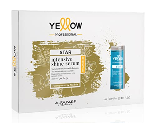 Star Intensive Shine Serum - Trattamento Intensivo Di Brillantezza In Fiale - 6X13 Ml - Yellow Professional
