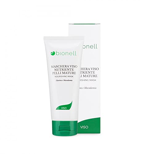 Maschera Viso Nutriente Pelli Mature Bionell Senza Parabeni 100 Ml