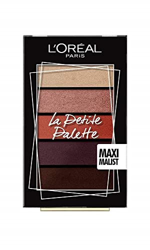 L'Oréal Paris Palette Ombretti La Petite Palette Maximalist - 4 Colori E Illuminante Per Un Look Occhi Dai Toni Nude