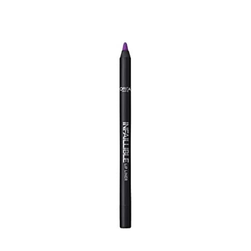 L'Oréal Paris Infallibile Lip Liner Matita Labbra A Lunga Tenuta, 207 Wuthering Purple