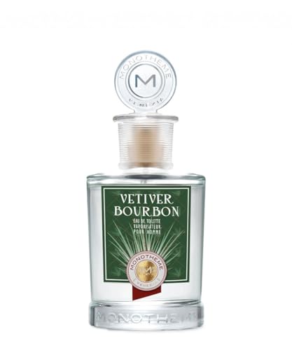 Monotheme Venezia Fine Fragrances Vétiver Bourbon Eau Pour Homme, Eau De Toilette, 100 Ml