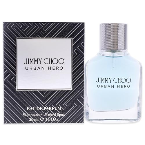 Jimmy Choo Urban Hero Eau De Parfum Uomo, 30 Ml
