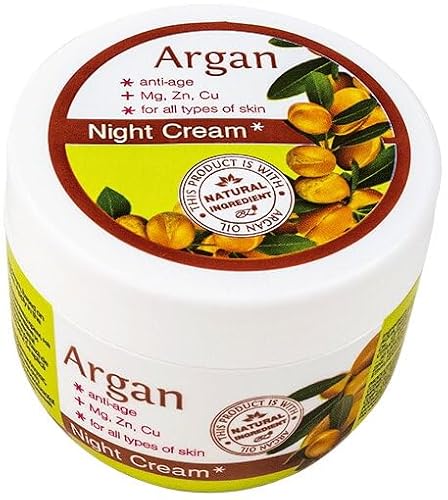 Crema Notte Nutriente Con Olio Di Argan E Minerali "Argan"