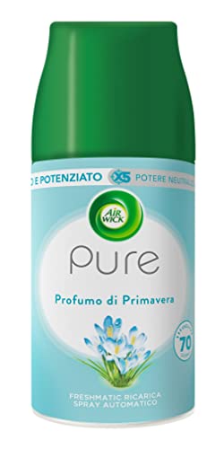 Air Wick Freshmatic Ricarica Pure Profumo Di Primavera Profumatore Per Ambiente, 250Ml
