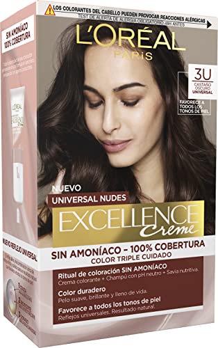 Excellence Creme Universal Nudes Tinte 3U-Dark Brunette