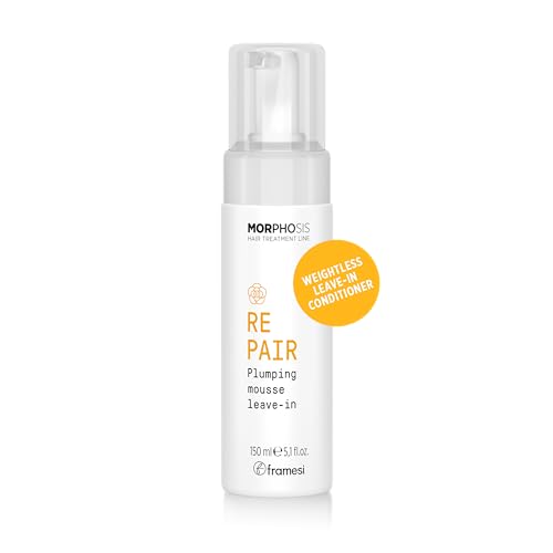 Framesi | New Morphosis Hair Treatment Line | Repair Pumpling Mousse 150 Ml | Per Capelli Sfruttati
