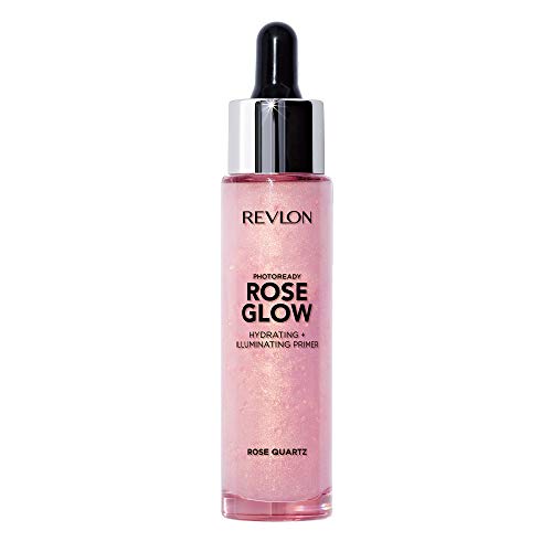 Revlon Photoready Rose Glow Hydrating + Illuminating Primer, Primer Viso Idratante E Illuminante, 30 Ml