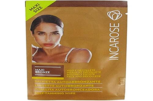 Di-Va Incarose Maxi Bronze Salviette Viso/Decolte - 50 Gr
