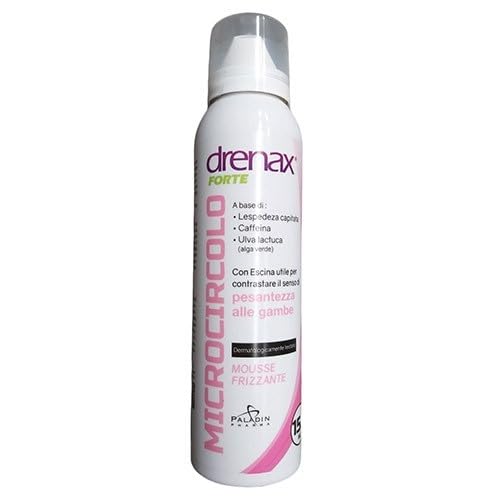 Drenax Forte - Microcircolo Mousse Per Gambe Pesanti, 150Ml, Rosa, 03737
