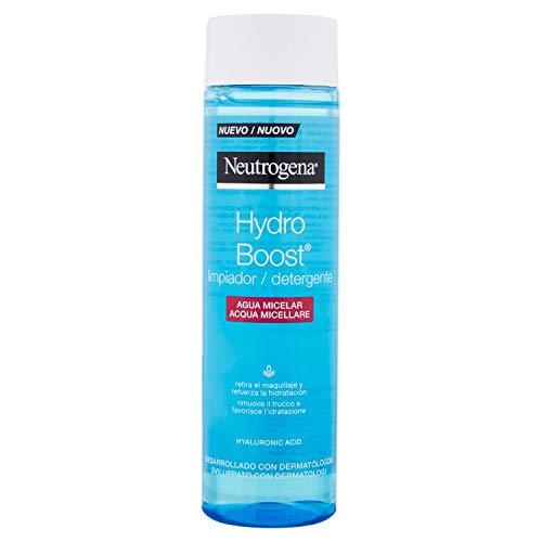 Neutrogena Hydro Boost Limpiador Agua Micelar Hidratante, 200 Ml