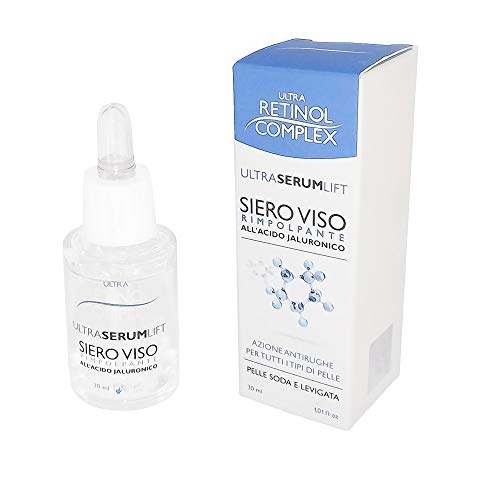 Siero Viso Rimpolpante Acido Jaluronico 30 Ml Retinol Complex