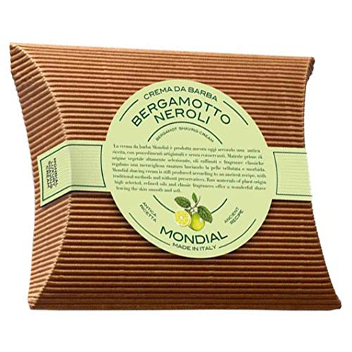 Mondial Crema Rasoio Bergamota & Neroli Ricambio 125 Ml, Unico, Standard