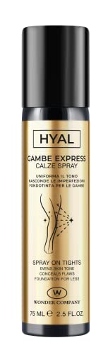 Gambe Express Calze Spray, Auto-Abbronzante Fondotinta Per Gambe, Uniforma E Elimina Le Imperfezioni, 75 Ml - Wonder Company