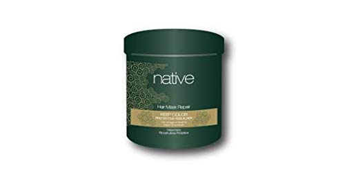 Native Maschera Per Capelli Ristrutturante Keratina E Olio Argan 1000Ml Edelstein Cpelli Secchi E Trattati