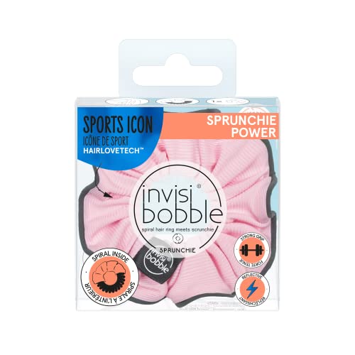 Invisibobble Scrunchies Rosa E Nero Sprunchie Poweri Elastico Per Capelli Scrunchie Con Un Elastico A Spirale All´Interno L Elastici Per Capelli Extra
