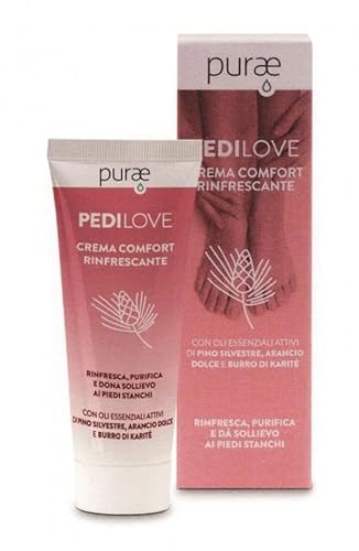 Purae Pedilove - Crema Comfort Rinfrescante Piedi, 75Ml