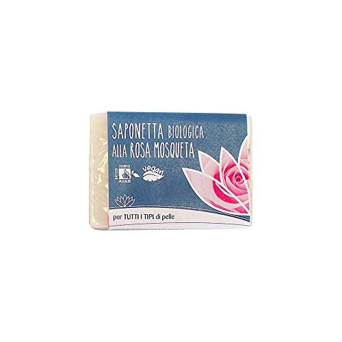 Saponetta Eco Bio Alla Rosa Mosqueta Fior Di Loto