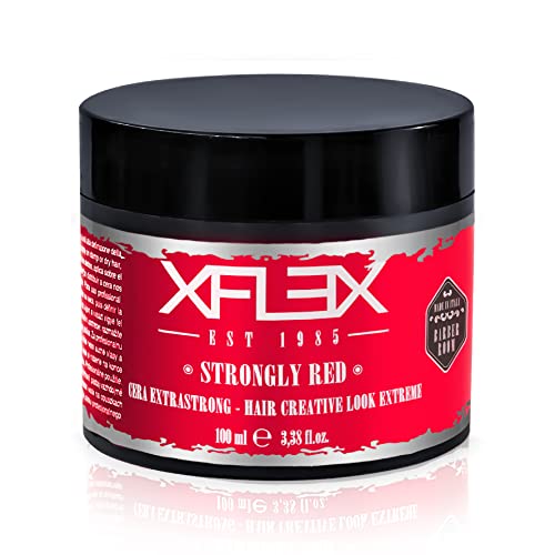 Cera Per Capelli Professionale Xflex Hair Wax Extra Forte (Strongly Red)