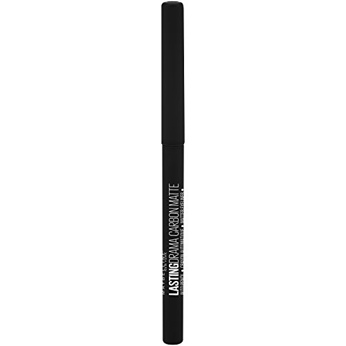 Maybelline New York Lasting Drama 24H Carbon Matte Gel Eyeliner N. 800 Black, 1 G