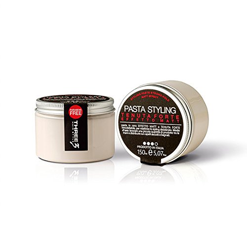 Faipa Three 3 Pasta Styling Capelli Tenuta Forte Effetto Matt 150Ml