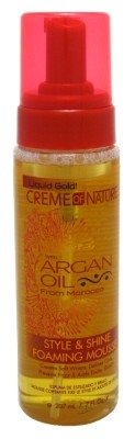 Creme Of Nature Argan Oil Style & Shine Foam Mousse 7Oz By Creme Of Nature