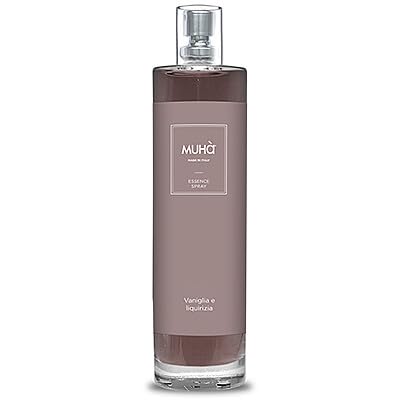 Muha' | Spray Profumatore Per Ambienti, Fragranza Vaniglia E Liquirizia, Formato Da 100 Ml