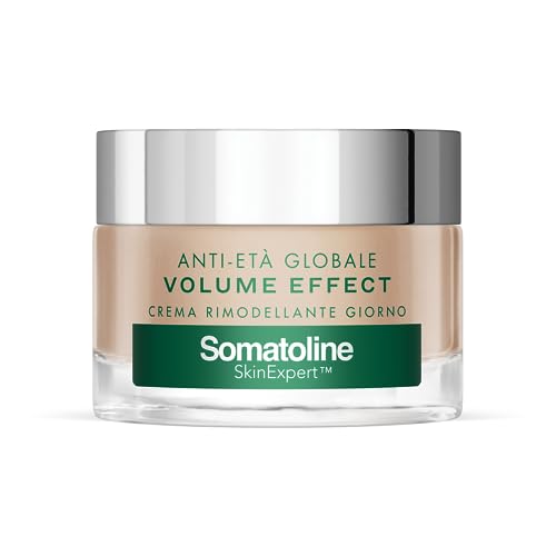 Somatoline Skinexpert, Volume Effect Crema Viso Giorno, Trattamento Viso Anti-Età E Antirughe, Con Biopeptidi, 50Ml