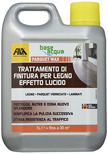Fila Parquet Wax Cera Per Parquet E Pavimenti In Legno, 1 Litro