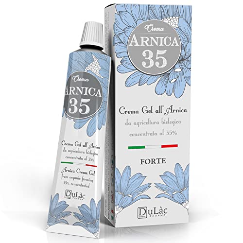 Dulàc - Arnica Crema Gel Per Cavalli Uso Umano 50Ml, Per Adulti E Bambini, Gel Ad Azione Rinfrescante Con Arnica Montana Biologica 35%, Per Sport E Ma